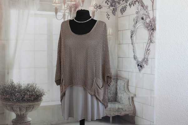 Basic Top taupe